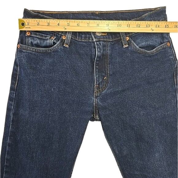 Levi's 511 Mens Slim Fit Stretch Jeans 30x32 (30x31) Blue Denim Slight Taper - Picture 9 of 10